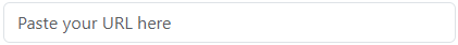 ขั้นตอนที่ 1: วาง URL วิดีโอ Facebook ลงในช่องป้อนข้อมูลของโปรแกรมดาวน์โหลด